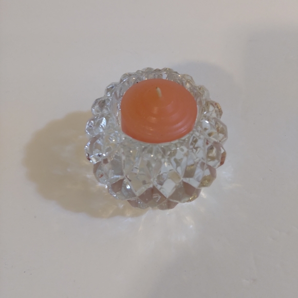 Coty Leffleur Crystal Candle Holder With A Fragrance Candle - Picture 11 of 12